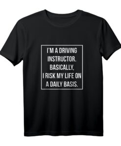 I'm A Driving Instructor Fahrlehrer Auto Fahrschule Geschenk T-Shirt  Perfekt für Fahrschüler & Fahrlehrer zum Geburtstag & Prüfung
