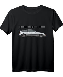 JDM Auto CR-X SI LUKE B16 DOHC T-Shirt  Für Tuner, Ricer & Sportwagen Fans