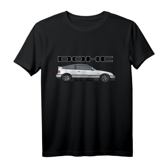 JDM Auto CR-X SI LUKE B16 DOHC T-Shirt  Für Tuner, Ricer & Sportwagen Fans