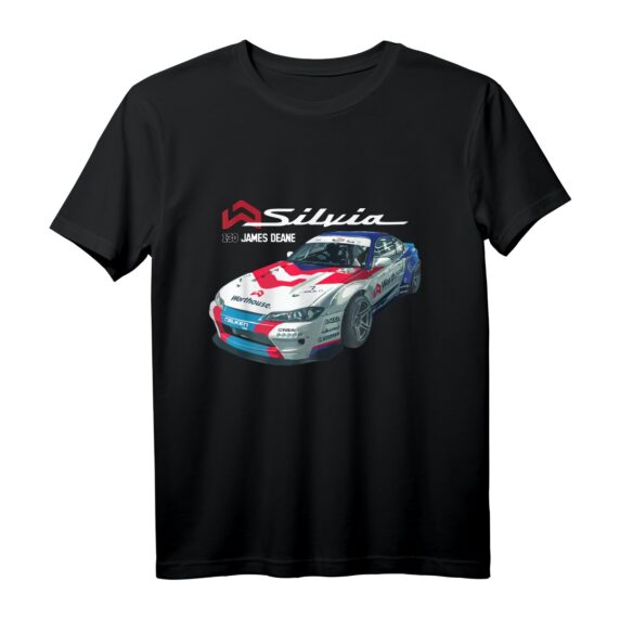JDM Auto S15 Drift Machine Champion James Deane T-Shirt  Für Drift- und Tuning-Fans, Street Car & Rennwagen Enthusiasten