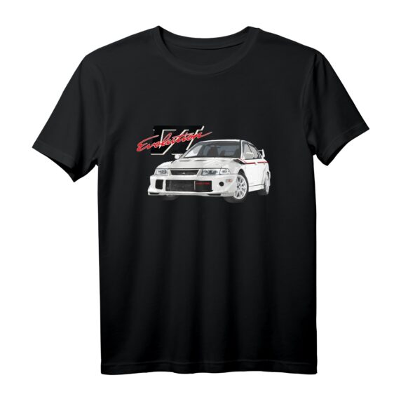 JDM Car TME Evo VI Turbo CP9A Weiß Rallye-Auto T-Shirt - Sportwagen & Rallye Fans