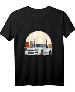 JDM Skyline R34 Auto Tuning Japan Tokio Drift T-Shirt  Perfekt für Drift- und Tuning-Fans, Rennfahrer & Japan Auto Enthusiasten