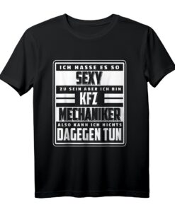 KFZ-Mechaniker Geschenk Auto Schrauber T-Shirt mit lustigem Spruch  Perfektes Werkstattgeschenk für Tuner und Automobil Liebhaber