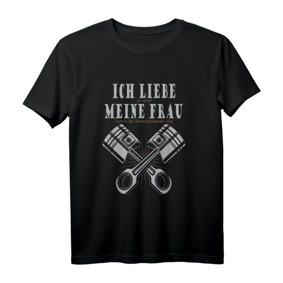 KFZ Mechaniker Heimwerker Schrauber Werkstatt Geschenk T-Shirt - Lustiges Outfit für Hobby-Schrauber, Ehemann, Papa & Opa