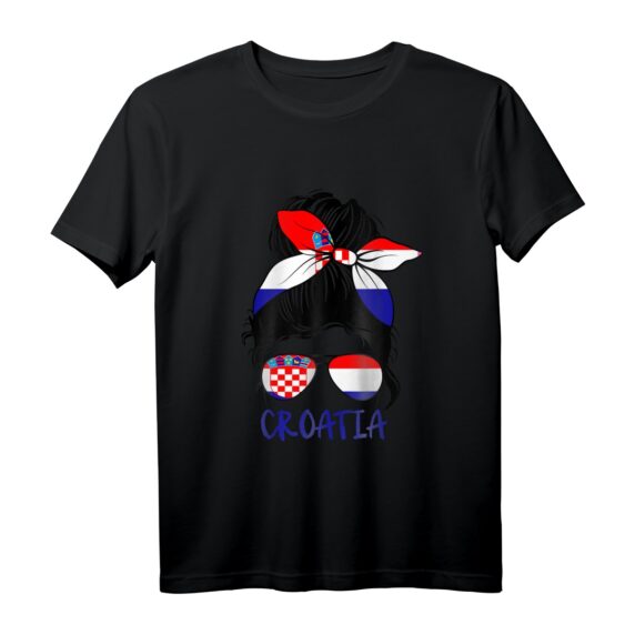 Kroatien Mädchen Kroatien Frau Stolz Kroatien Flagge T-Shirt  Für Kroatien- und Kanada-Fans, Nationalstolz, Geschenkidee