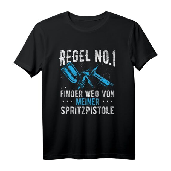 Lackierer T-Shirt mit Spruch - Lustiges Fahrzeuglackierer Design für Männer in der Werkstatt, perfektes Geschenk