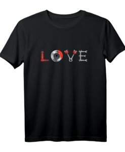 LOVE Tuning T-Shirt | JDM Auto Tuning Optik Geschenk für Autoliebhaber, Mechaniker & Import Cars Fans
