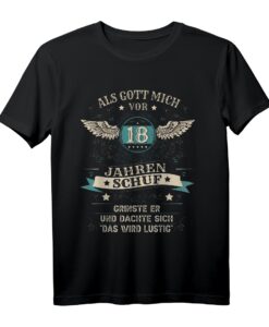 Lustiges 18. Geburtstag T-Shirt für Junge & Mädchen - Witziges Geschenk und Deko für den 18. Geburtstag 2006