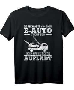Lustiges Anti Elektroauto T-Shirt für E-Auto Gegner  Positioniere dich gegen Fahrverbote, Umweltzonen & Elektroschrott!