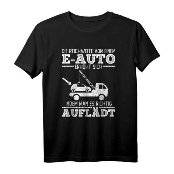 Lustiges Anti Elektroauto T-Shirt für E-Auto Gegner  Positioniere dich gegen Fahrverbote, Umweltzonen & Elektroschrott!