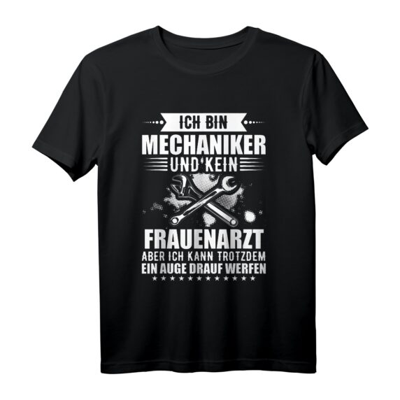 Lustiges KFZ Mechaniker & Bastler T-Shirt mit Spruch - Perfekt für Werkstatt, Oldtimer & Autoliebhaber