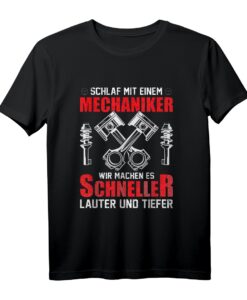 Lustiges Kfz Mechaniker T-Shirt mit Spruch  Für Tuning, Garage & Werkstatt, Perfektes Geschenk für Autoliebhaber