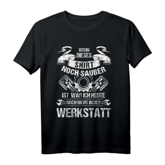 Lustiges KFZ-Mechatroniker T-Shirt mit Spruch - Witziges Auto Schrauber T-Shirt als Geschenk für KFZ-Mechaniker & Automechaniker