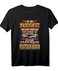 Lustiges Maschinist & Mechaniker T-Shirt  Geschenkidee für Automechaniker, Kfz-Mechaniker & Hobby Schrauber zu Geburtstag & Weihnachten