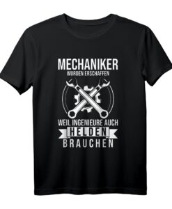Lustiges Mechaniker Spruch T-Shirt  Geschenk für KFZ-Mechaniker, Tuner & Auto-Schrauber, perfekt für Werkstatt, Garage, Vatertag, Weihnachten & Geburtstag