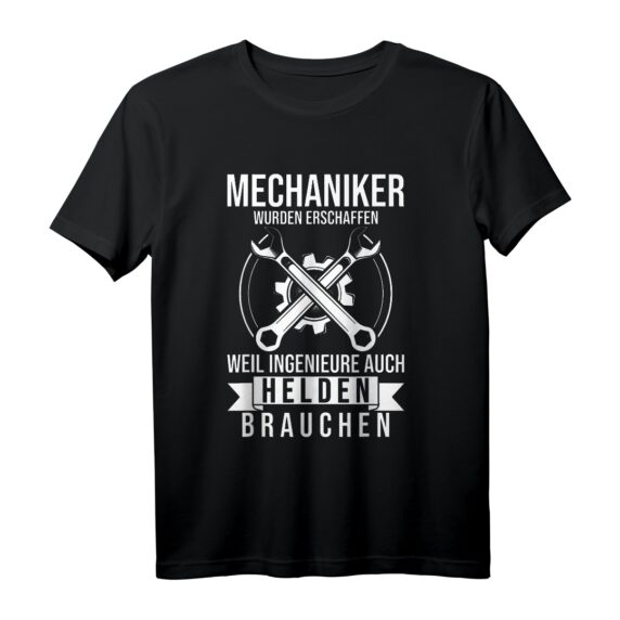 Lustiges Mechaniker Spruch T-Shirt  Geschenk für KFZ-Mechaniker, Tuner & Auto-Schrauber, perfekt für Werkstatt, Garage, Vatertag, Weihnachten & Geburtstag