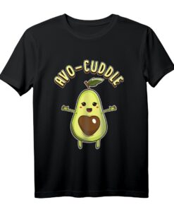 Lustiges Niedliches Avo-cuddle Avocado T-Shirt  Perfekt für Veganer, Vegetarier und Avocado-Liebhaber