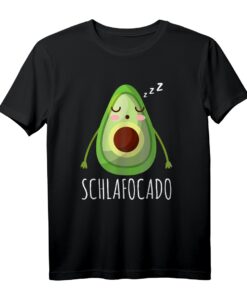 Lustiges Schlafocado Avocado T-Shirt mit Chillen Spruch  Perfekt für Veganer, Vegetarier & Avocado-Liebhaber zu Geburtstag & Weihnachten