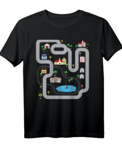Lustiges Spielmatte mit Auto KFZ-Design T-Shirt für Mama und Papa - Perfekt für Spielzeit und Geschenke