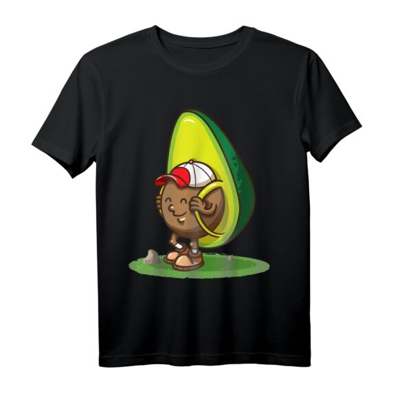 Lustiges Wandern Avocado Essen Lover Guacamole Shirt  Perfektes Geschenk für Wanderer, Vegane & Avocado-Fans zu Geburtstagen, Weihnachten & Halloween
