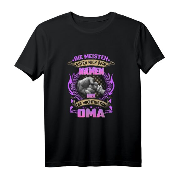 Oma Spruch T-Shirt - Lustiges Retro Vintage Design für die beste Großmutter, perfektes Geschenk für Weihnachten & Geburtstage