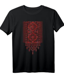 Palestine Women Arabic Girls Islamic Folklore T-Shirt - Cultural Heritage Graphic Tee for Arab Women & Friends