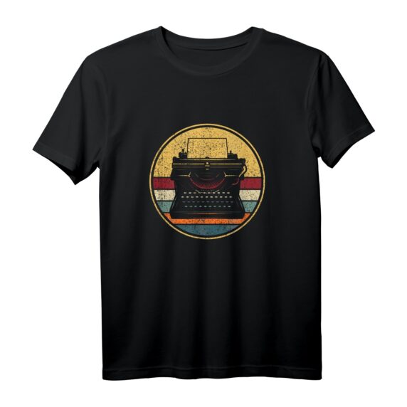 Retro Schriftsteller Roman Schreiber T-Shirt  Perfektes Geschenk für Autoren, Dichter und Lektoren