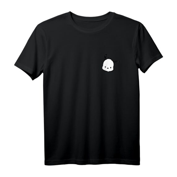 Sanrio Pochacco Dog Front And Back Logo T-Shirt - Offiziell lizenzierte Sanrio Bekleidung für Fans