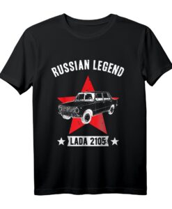 Schiguli Lada Auto PKW Russland UdSSR T-Shirt - Nostalgisches Design für Automobilfans und Sowjetauto-Enthusiasten