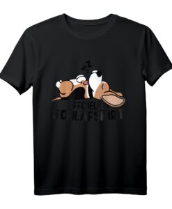 Schlafanzug Hund Beagle - Lustiges offizielle Schlafshirt für Beagle Besitzer Damen & Herren, ideales Bett-Outfit & Geschenk für Hundeliebhaber