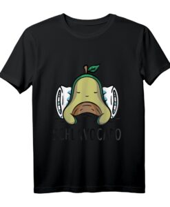 Schlavocado Avocado Pyjama Schlafanzug mit lustigem Spruch  Bequeme Schlafkleidung für Langschläfer und Morgenmuffel