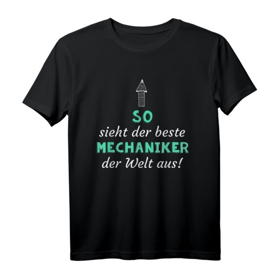 So sieht der beste Mechaniker aus KFZ Schrauber Geschenk T-Shirt  Perfekt für Geburtstage, Weihnachten & Auto-Freaks