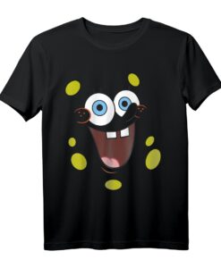 SpongeBob SquarePants Halloween Big Face Kostüm T-Shirt  Offiziell Lizenzierte Cartoon Kleidung für Fans und Kostümpartys