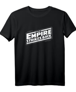 Star Wars The Empire Strikes Back Logo T-Shirt  Offizielles Merchandise für Fans, Männer, Frauen, Jungen & Mädchen