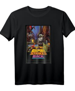 Star Wars The Empire Strikes Back Yoda Poster T-Shirt - Offizielles Merchandise für Fans aller Altersgruppen