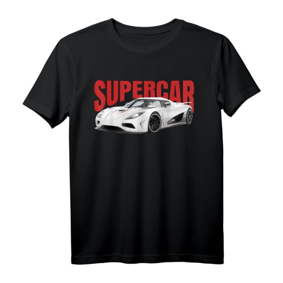 Supercar, Sportwagen, Muskelauto & Rennauto T-Shirt  Perfektes Geschenk für Rennsportfans, Kinder & Erwachsene