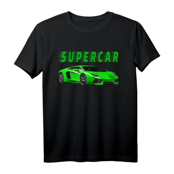 Supercar, Sportwagen, Muskelauto und Rennauto T-Shirts  Perfekt für Rennfans, Kinder & Erwachsene, ideales Geschenk für Geburtstag & Weihnachten