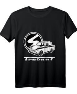 Trabant Logo Trabi Auto Trabant 601 T-Shirt  Nostalgisches DDR Auto Geschenk für Trabant Fans und Pappenfahrer