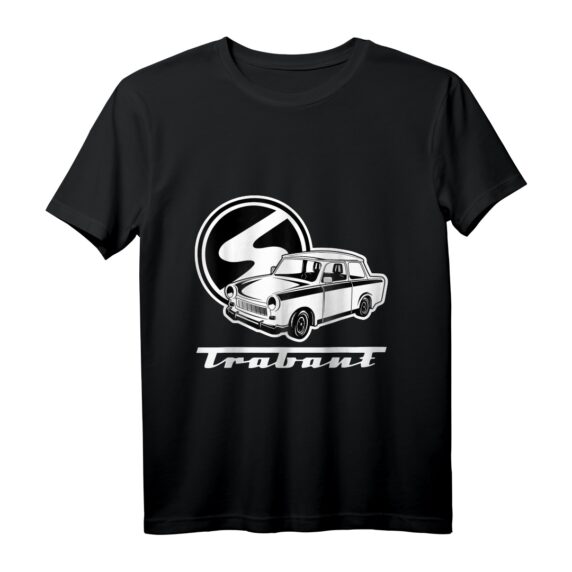 Trabant Logo Trabi Auto Trabant 601 T-Shirt  Nostalgisches DDR Auto Geschenk für Trabant Fans und Pappenfahrer