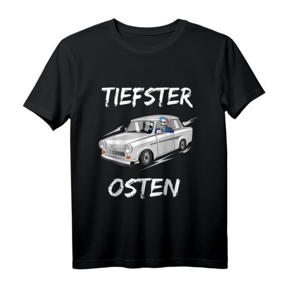 Trabant Shirt Tuning Ostdeutschland - Klassisches DDR Auto Design, Trabi 601 T-Shirt für Nostalgie & Auto Fans