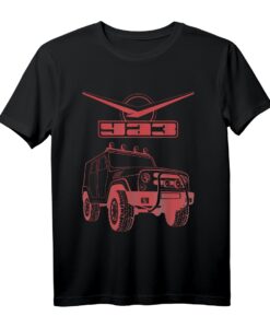 UAZ Offroad 4x4 4WD Nutzfahrzeug T-Shirt - Russland UdSSR Design für Offroad- und Geländewagen Fans