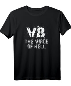 V8 The Voice of Hell T-Shirt - Klassisch geschnittenes Autozubehör & Geschenk für V8 Fans
