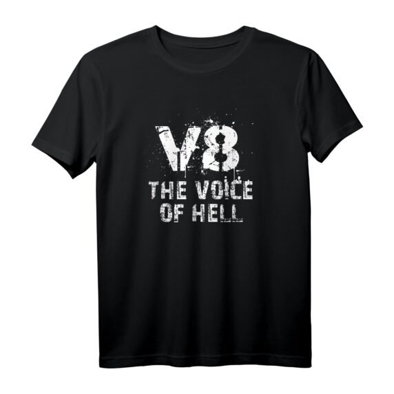 V8 The Voice of Hell T-Shirt - Klassisch geschnittenes Autozubehör & Geschenk für V8 Fans