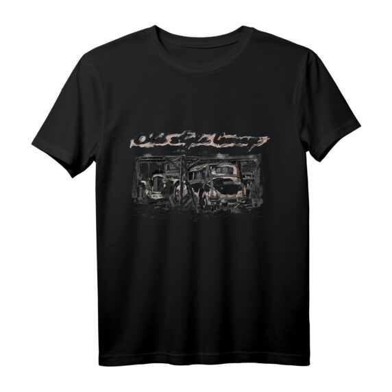 Vintage Auto Old Style Garage Rostiges Auto T-Shirt  Einzigartiges Design für Auto Liebhaber & Oldtimer Fans