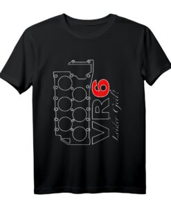 VR6 Motor Dichtung Tuning Auto Blocks T-Shirt  Perfektes Geschenk für Auto-Fans, Schrauber & Tuning-Enthusiasten zu Weihnachten, Geburtstag & Vatertag
