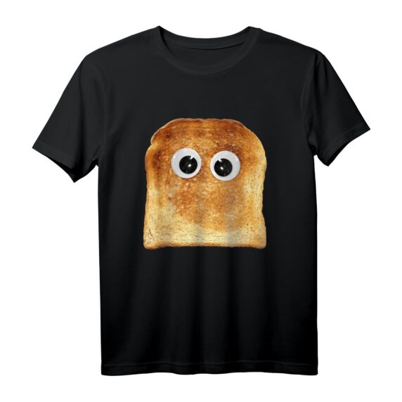 Wackelaugen-Toastbrotfresser Vegetarisches Kostüm lustig albern T-Shirt  Perfektes Geschenk für Toast-Liebhaber und Food-Enthusiasten